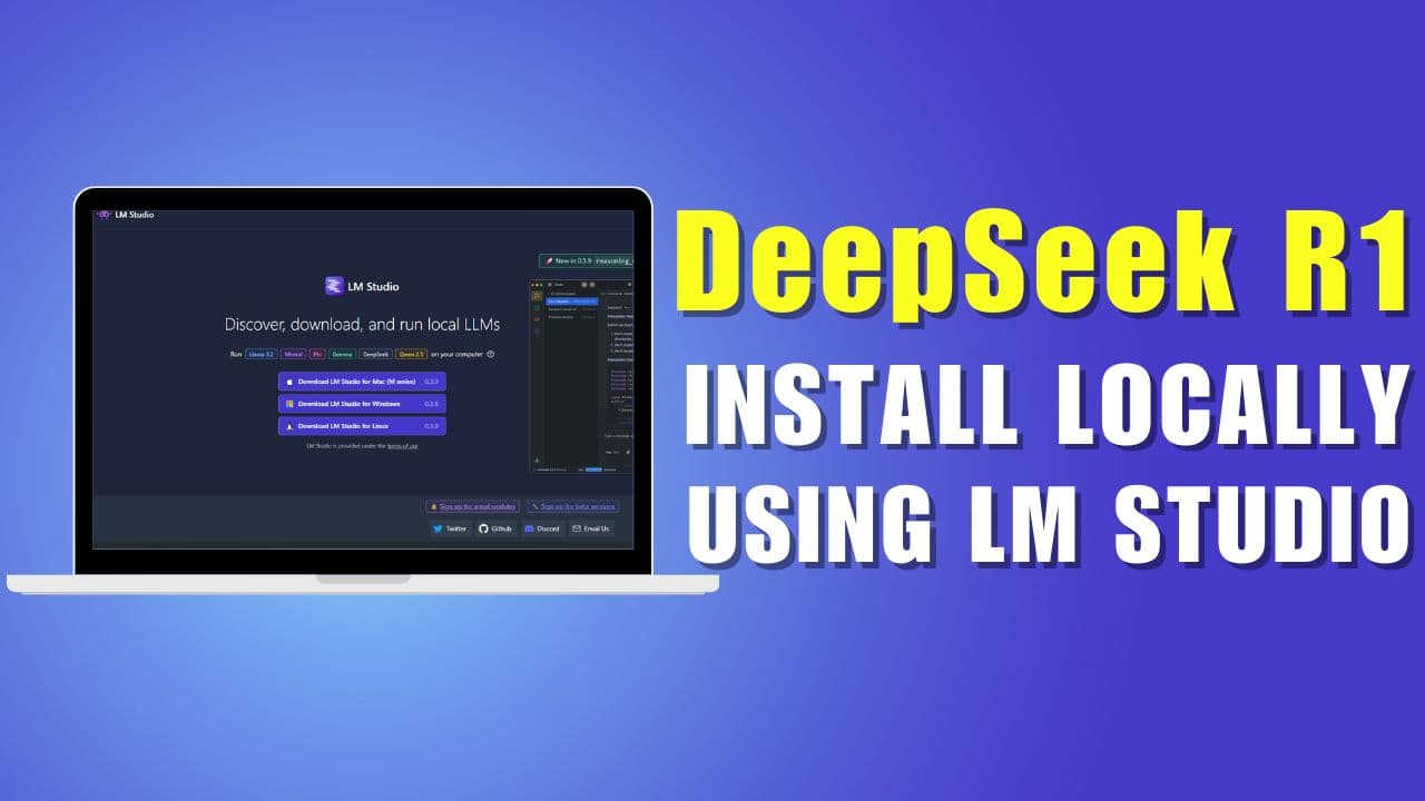Run DeepSeek R1 Locally with LM Studio – Complete Guide